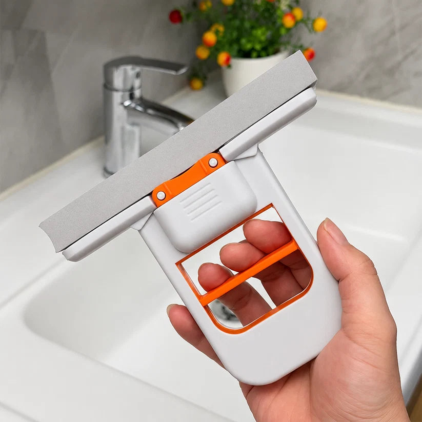 Mini Sponge Mop | Portable Self Squeeze Cleaning Mop for Kitchen & Bathroom