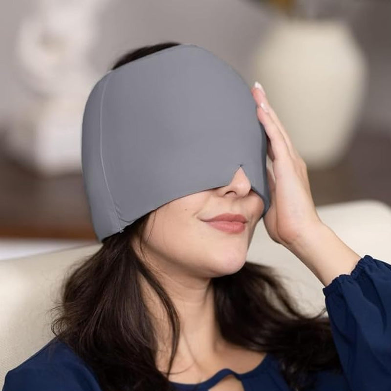 Headache & Migraine Relief Cap | Hot & Cold Therapy Gel Ice Cap