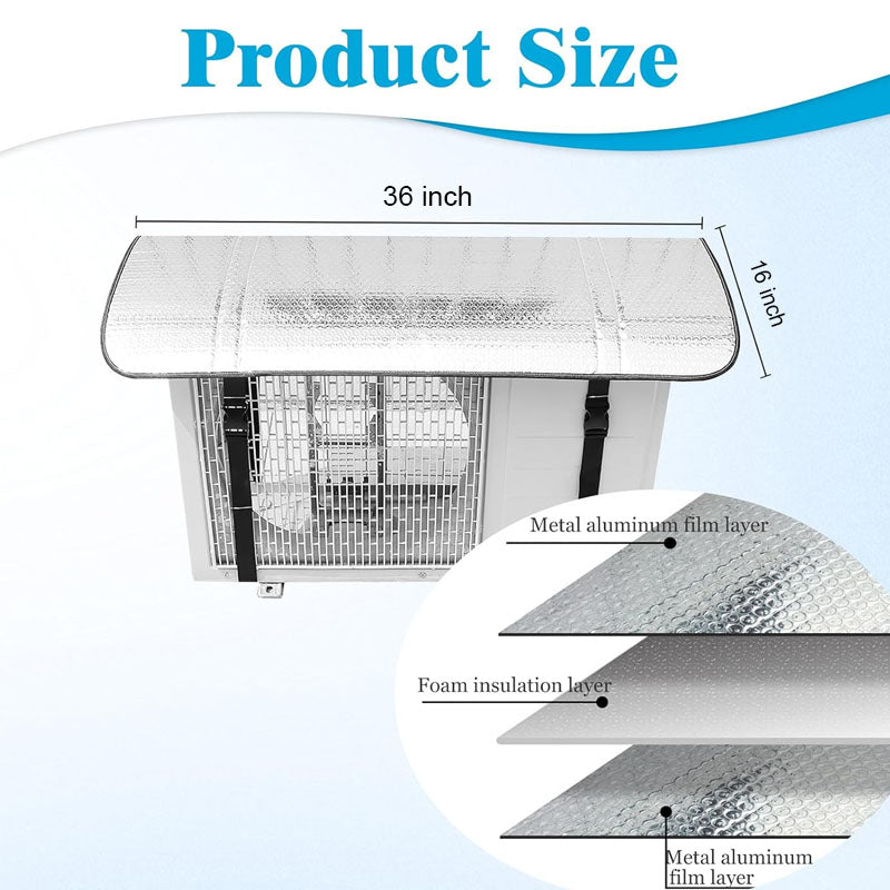 AC Outdoor Unit Cover | Aluminium Protector