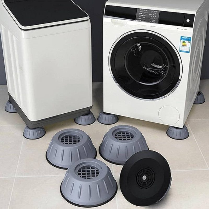 Washing Machine Anti Vibration Pads 4 Pcs | Noise & Shock Absorbing Feet
