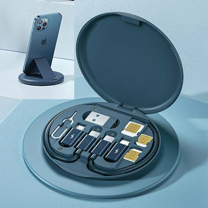 5 in 1 Data Cable Set 60W Fast Charging & Sync Cable Kit