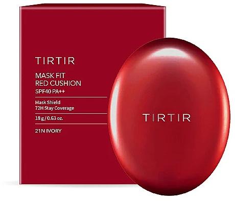 TIRTIR Mask Fit Red Cushion Foundation SPF40 PA++ 18g | Original Korean Cushion Foundation