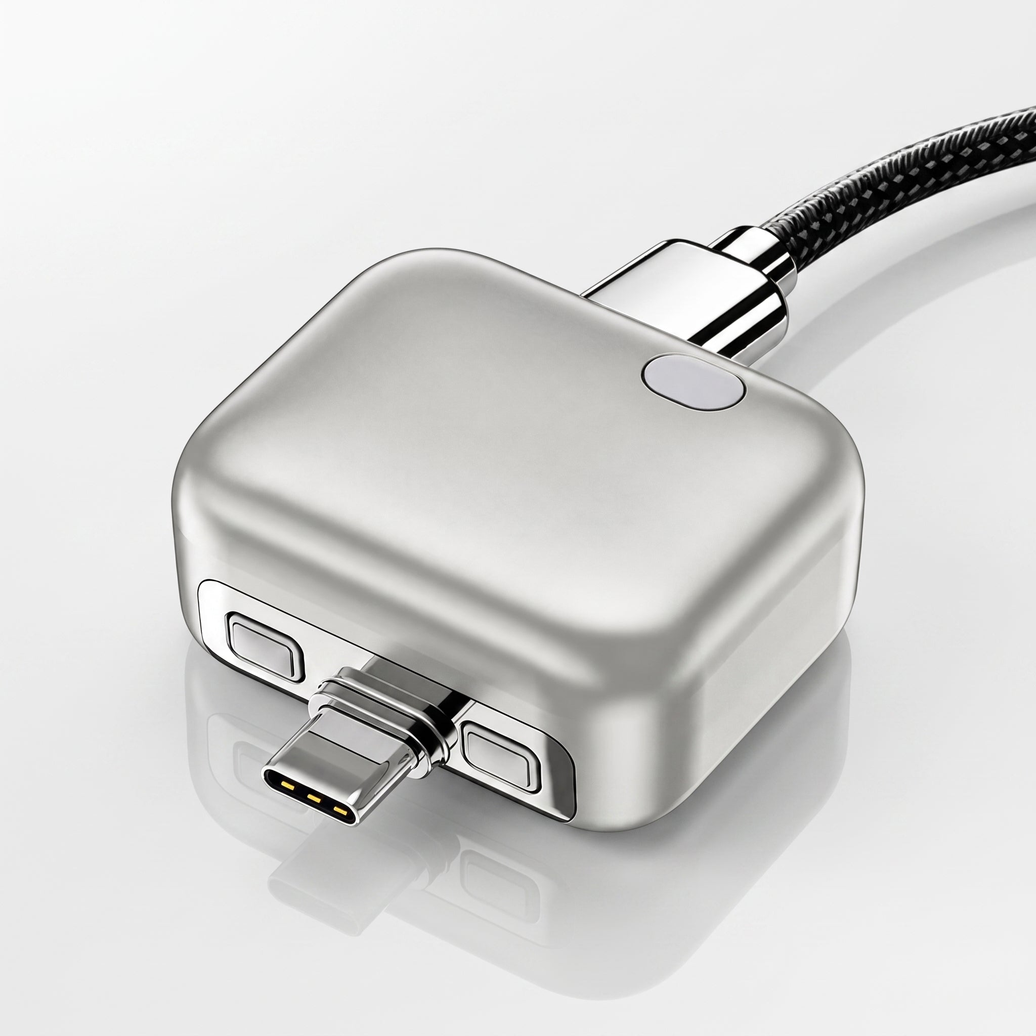 Smart Auto Stop Charging Adapter USB-C | AI Battery Protector