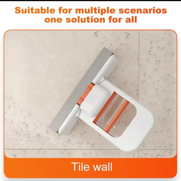 Mini Sponge Mop | Portable Self Squeeze Cleaning Mop for Kitchen & Bathroom