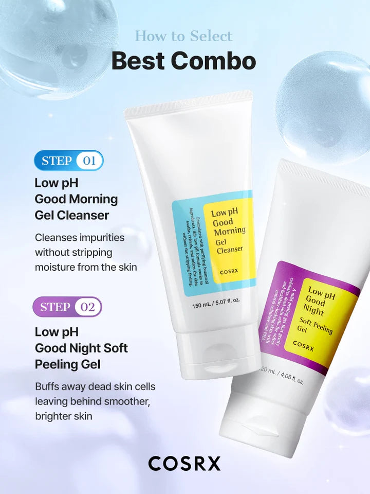 COSRX Low pH Good Morning Gel Cleanser 150ml | Original Korean Face Cleanser