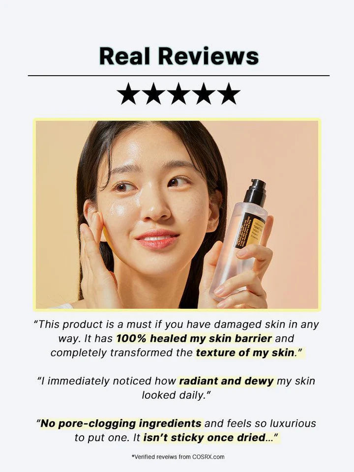 COSRX Advanced Snail 96 Mucin Power Essence 100ml | Hydrating Korean Skincare Serum