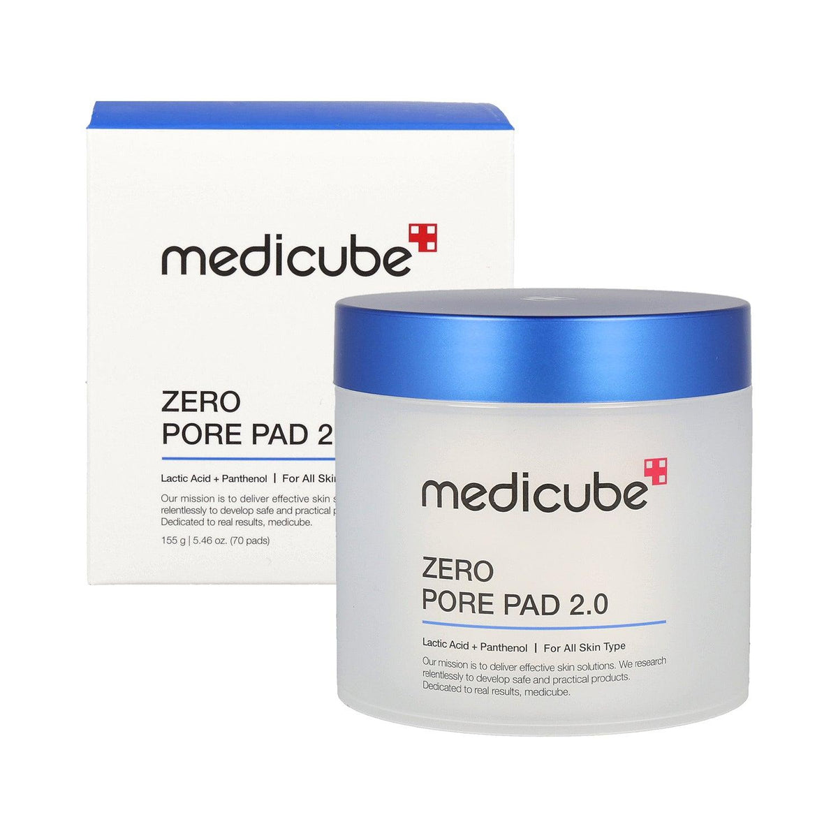 Medicube Zero Pore Pad 2.0 (70 Pads)  Original Korean Pore Care Toner Pads